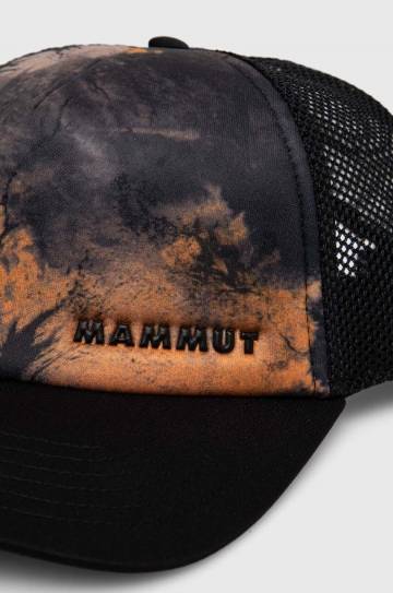 Кепка Mammut Crag Cap Sender цвет чёрный узор Кепка Mammut Crag Cap Sender цвет чёрный узор