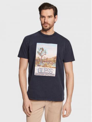 Guess Футболка Desert Photo M3GI74 KA260 Cиній Regular Fit Guess Футболка Desert Photo M3GI74 KA260 Cиній Regular Fit