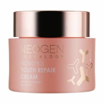 Омолаживающий крем для лица Neogen Dermalogy Probiotics Youth Repair Cream с пробиотиками и пептидами, 50 г