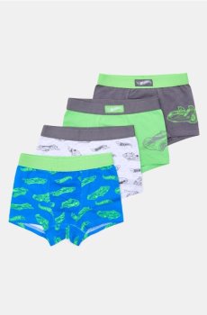 Боксери, 4 пари Hot Wheels - сірий