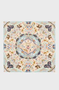 Женский бежевый платок с узором Бежевый ONESIZE Bimba Y Lola 261BACH09.10400