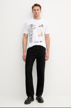 Хлопковая футболка Guess