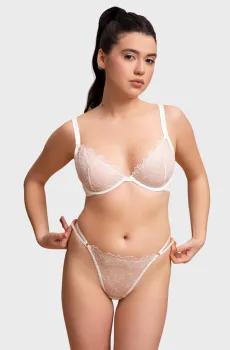Женские белые трусики Белый XL brabrabra SLZ29102002