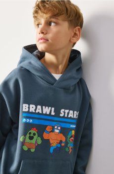Reserved - Толстовка Brawl Stars - темно-бірюзовий - 432JW-69X