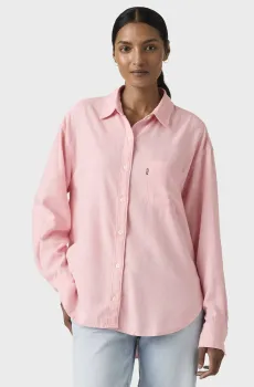 Женская розовая льняная рубашка Розовый S Levi’s® 001HM;0018
