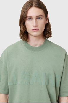 Хлопковая футболка AllSaints BIGGY