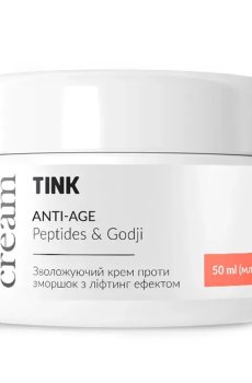 Увлажняющий крем для лица Tink Moisturizing Peptides & Godji Cream против морщин, с лифтинг эффектом, 50 мл
