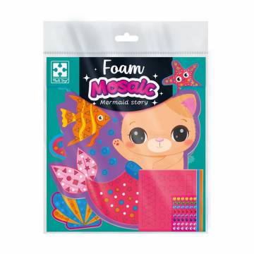 Набор для творчества Vladi Toys История русалочки, с мягкой мозаикой и стразами, 7 деталей, от 3 лет (VT4511-21) Набор для творчества Vladi Toys История русалочки, с мягкой мозаикой и стразами, 7 деталей, от 3 лет (VT4511-21)