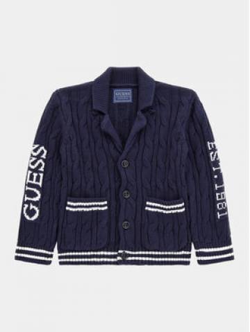 Guess Кардиган N4RR02 Z30W1 Cиній Regular Fit Guess Кардиган N4RR02 Z30W1 Cиній Regular Fit