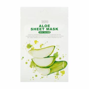 Тканевая маска для лица Tenzero Aloe Sheet Mask, 25 мл Тканевая маска для лица Tenzero Aloe Sheet Mask, 25 мл
