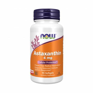Астаксантин NOW Foods Astaxanthin 4 мг, 90 капсул Астаксантин NOW Foods Astaxanthin 4 мг, 90 капсул