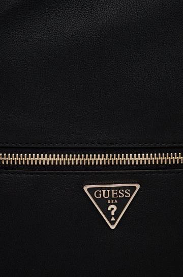 Рюкзак Guess женский цвет чёрный большой гладкий Рюкзак Guess женский цвет чёрный большой гладкий