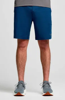 Мужские синие шорты TRIUMPH 8" Синий S Saucony SAM800369-NVH