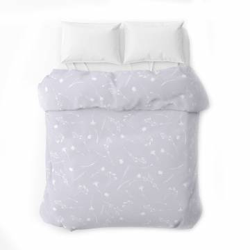 Пододеяльник бязевый Home Line Васильки, белые на лавандовом, 145*215 см (173541) Пододеяльник бязевый Home Line Васильки, белые на лавандовом, 145*215 см (173541)