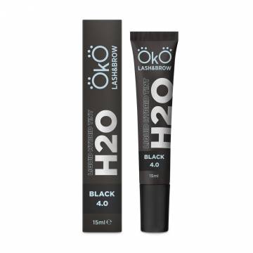 Краска для бровей и ресниц OkO Lash & Brow Liquid Hybrid Tint H2O, 4.0 Black, 15 мл Краска для бровей и ресниц OkO Lash & Brow Liquid Hybrid Tint H2O, 4.0 Black, 15 мл