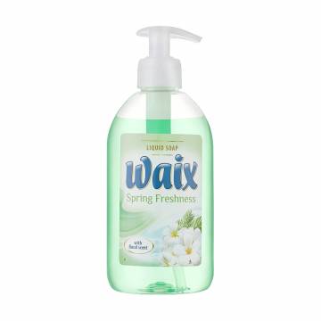 Жидкое мыло WAIX Liquid Soap Spring Freshness Весенняя свежесть, 500 мл Жидкое мыло WAIX Liquid Soap Spring Freshness Весенняя свежесть, 500 мл