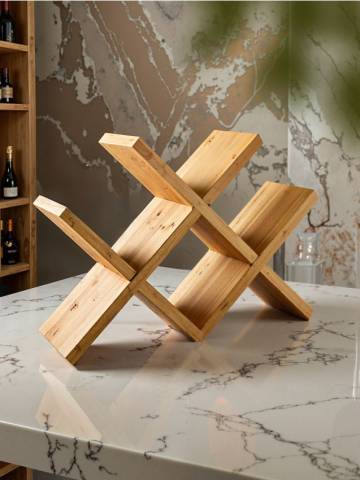 Металева настінна полиця - бежевий