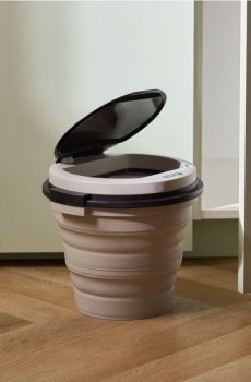 Безконтактний смітник - сірий