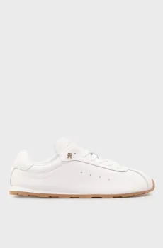 Женские белые кожаные кроссовки LOW PROFILE Белый 36 Tommy Hilfiger FW0FW08951
