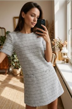 Мінісукня - різнобарвний