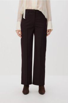 Reserved - Смугасті штани - бордовий - 878HU-53M