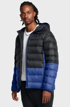 Мужской пуховик LEGEND DOWN HOODED JACKET Разноцветный S Under Armour 1385837-002