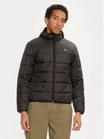 Lacoste Пуховик BH6763 Чорний Regular Fit Lacoste Пуховик BH6763 Чорний Regular Fit