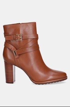 Кожаные полусапожки Lauren Ralph Lauren Cllns Bt Hl