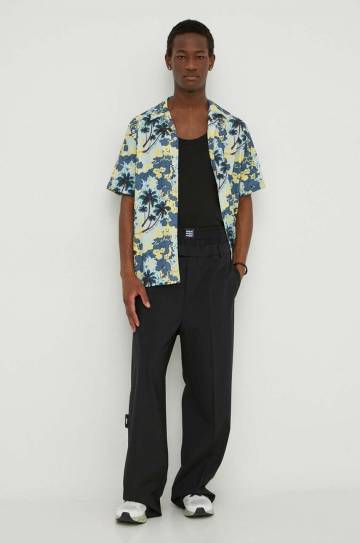 Хлопковая рубашка PS Paul Smith мужская regular Хлопковая рубашка PS Paul Smith мужская regular