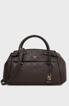 Женская темно-коричневая сумка DIANA Коричневый ONESIZE Guess HWPD9727060