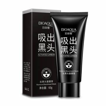Маска-пленка для лица Bioaqua Remove Blackhead Mask Deep Cleansing с активированным углем от черных точек, 60 г Маска-пленка для лица Bioaqua Remove Blackhead Mask Deep Cleansing с активированным углем от черных точек, 60 г