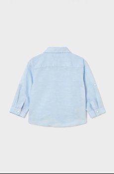 Детская рубашка с добавлением льна Mayoral