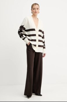 Кардиган с примесью шерсти ERMANNO Firenze