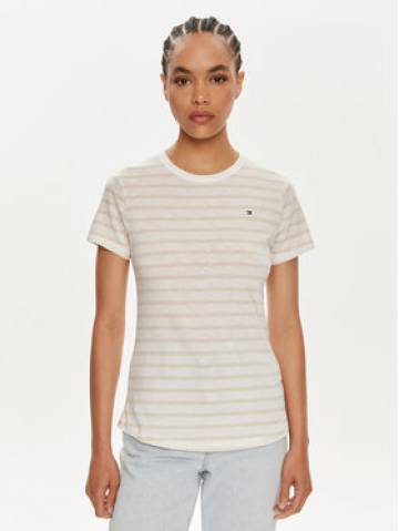 Tommy Hilfiger Футболка 1985 WW0WW37857 Бежевий Slim Fit Tommy Hilfiger Футболка 1985 WW0WW37857 Бежевий Slim Fit
