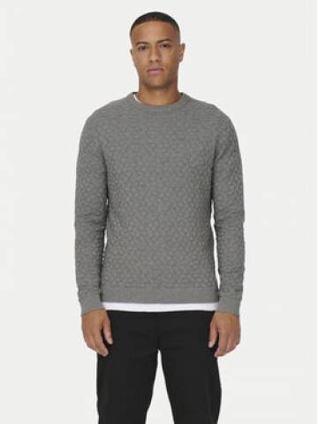 Only & Sons Светр 22026559 Сірий Regular Fit Only & Sons Светр 22026559 Сірий Regular Fit