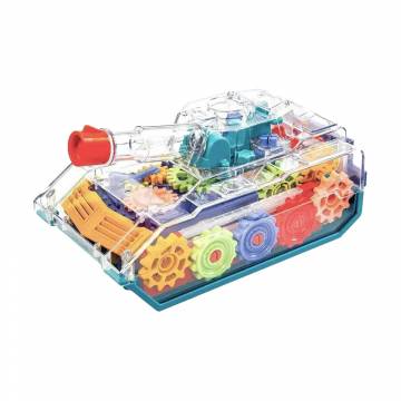 Игрушка танк музыкальный Shantou Jinxing Gear Tank от 3 лет, 10.2*9.9*18 см (2265A) Игрушка танк музыкальный Shantou Jinxing Gear Tank от 3 лет, 10.2*9.9*18 см (2265A)