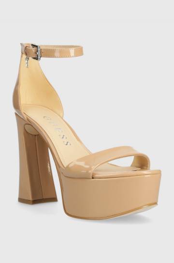 Сандалии Guess IDAS цвет бежевый FLJIDS PAT03 Сандалии Guess IDAS цвет бежевый FLJIDS PAT03