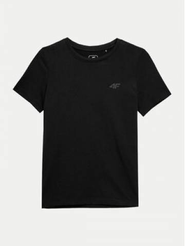 4F Футболка 4FJWSS24TTSHM1116 Чорний Regular Fit 4F Футболка 4FJWSS24TTSHM1116 Чорний Regular Fit