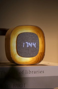 Led будильник Gingko Design Lumos 12,5 cm