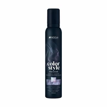 Оттеночный мусс для укладки волос Indola Color Style Silver Lavender, 200 мл Оттеночный мусс для укладки волос Indola Color Style Silver Lavender, 200 мл