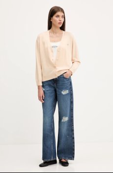 Кардиган с примесью шерсти Guess Jeans