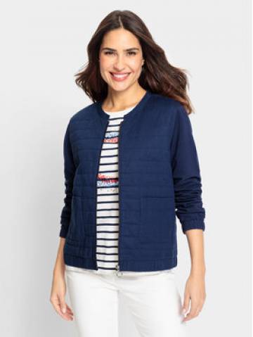Olsen Світшот 11201570 Cиній Regular Fit Olsen Світшот 11201570 Cиній Regular Fit