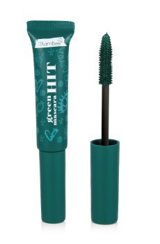Тушь для ресниц GlamBee HIT Mascara зеленая, 14 г