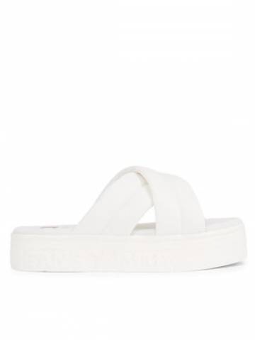 Tommy Jeans Шльопанці Tjw Lettering Flatform Sandal EN0EN02465 Écru Tommy Jeans Шльопанці Tjw Lettering Flatform Sandal EN0EN02465 Écru