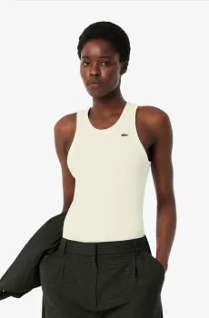 Женская желтая футболка Желтый 40 Lacoste TF538870V