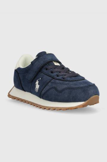 Детские кроссовки Polo Ralph Lauren цвет синий Детские кроссовки Polo Ralph Lauren цвет синий