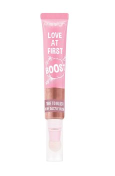 Жидкие румяна для лица Misslyn Love At First Boost Dewy Dazzle Blush 01 You Glow This, 10 мл