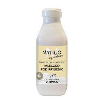 Молочко для душа Natigo by Nature с экстрактом овса, 400 мл