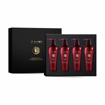 Уценка! Набор для волос и тела T-LAB Professional Aura Oil, 4 предмета Уценка! Набор для волос и тела T-LAB Professional Aura Oil, 4 предмета