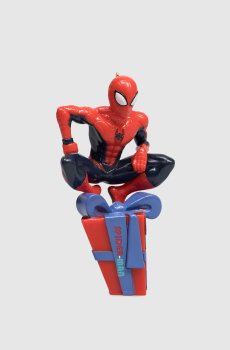 Елочное украшение Spider-Man on top of Christmas Gift